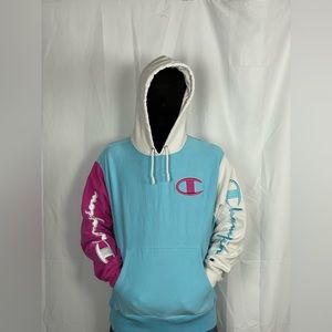 Champion Reverse Weave Colorblock Hoodie